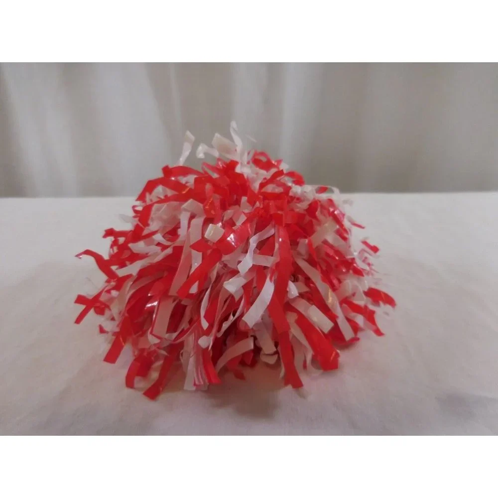 American Girl Doll Red & White Cheerleader Pom Pom for‎ 1996 Pleasant Co. Outfit